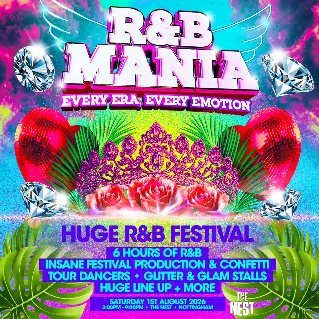 RNB MANIA | Nottingham's R&B Festival! at Nottingham's The Nest (Notts County FC)