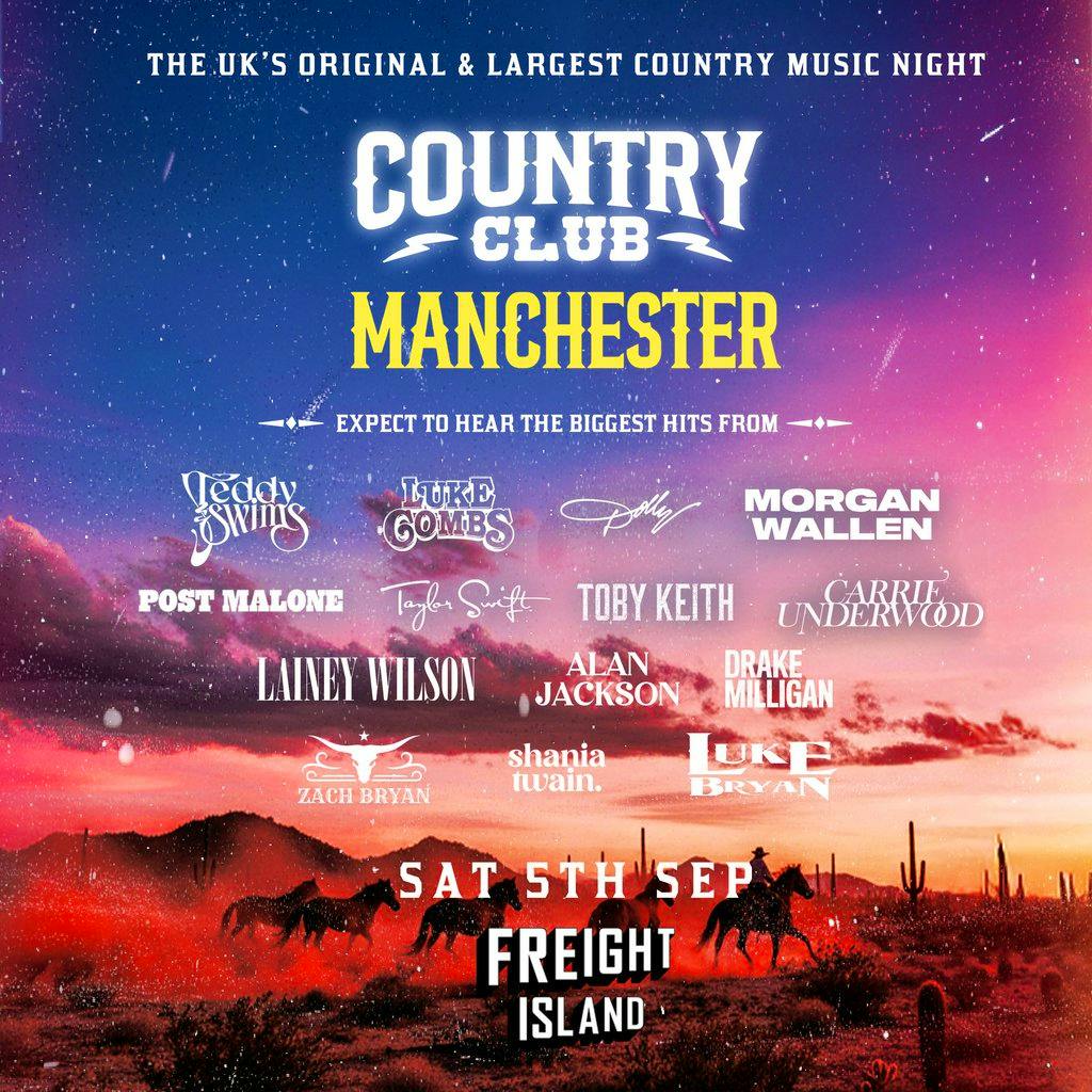 Country Club - Outdoor Country Music Festival - Manchester at Freight Island