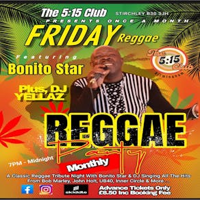 Reggae Night with Bonito Star & DJ