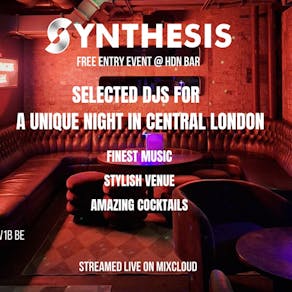 Synthesis Night at HDN Bar - Free Entry