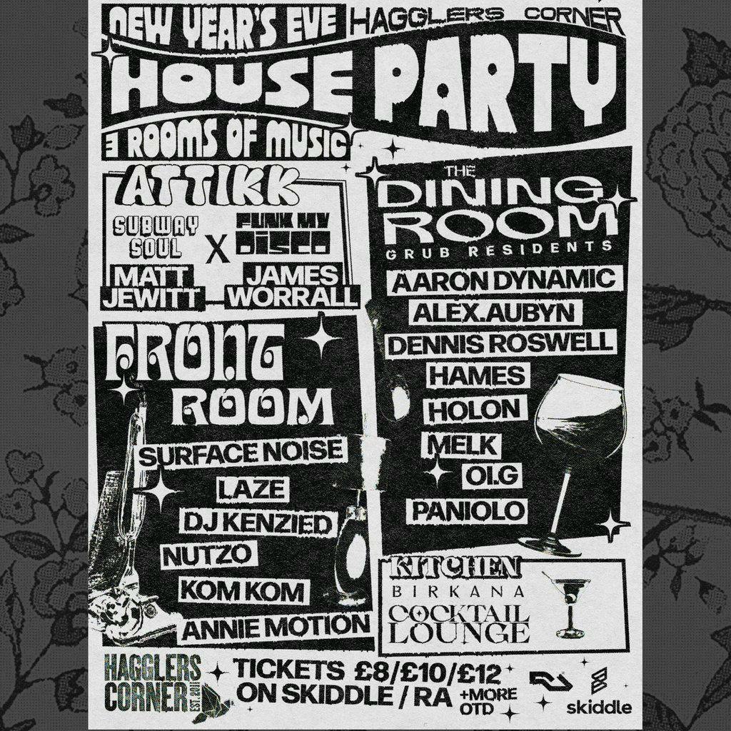 Hagglers NYE House Party at Hagglers Corner