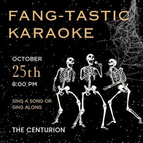 Halloween FANGTASTIC Karaoke