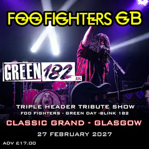 Foo Fighters GB - Green 182 - Classic Grand, Glasgow