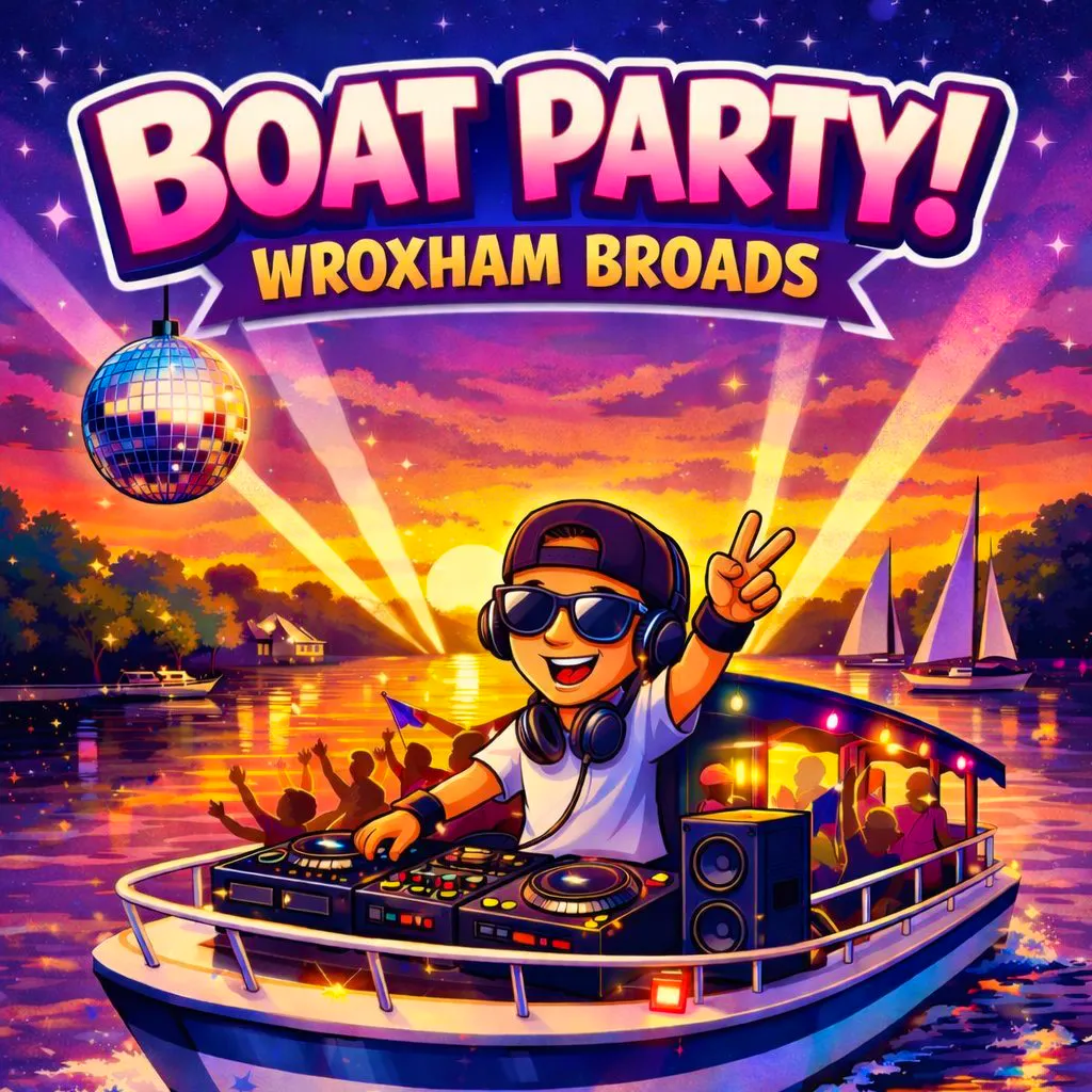 Sunset Boat Party at Queen Of The Broads