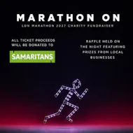MARATHON ON: Samaritans Charity Fundraiser at Chew's Yard