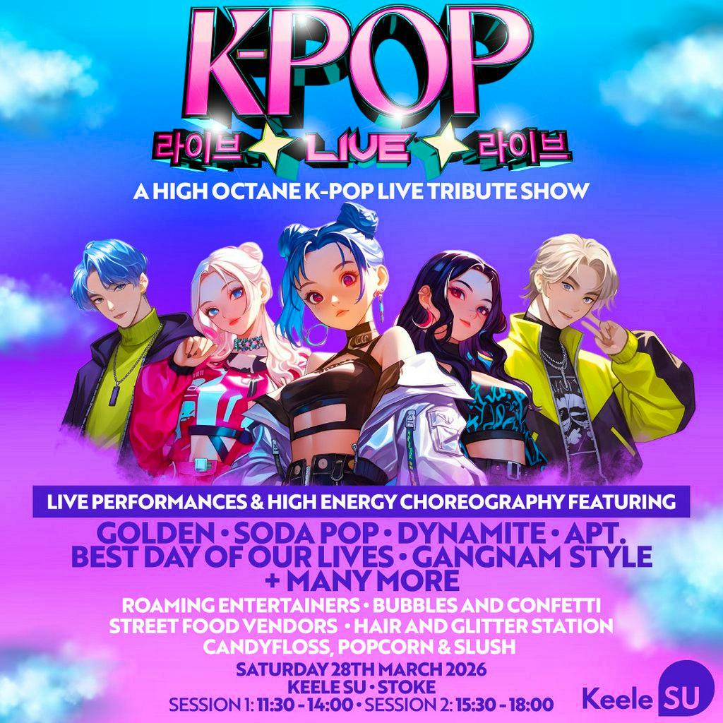K-Pop Live | Keele SU, Stoke at Keele SU (Keele University Students' Union)
