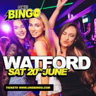 UKG BINGO SAT 20th June Watford at Dunnings 2