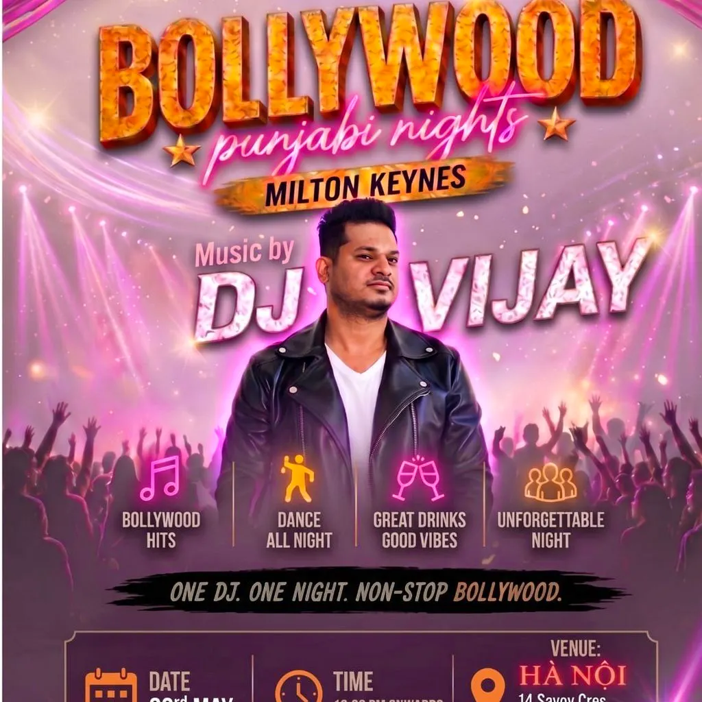 Bollywood Punjabi Night ft DJ VIJAY at Hanoi