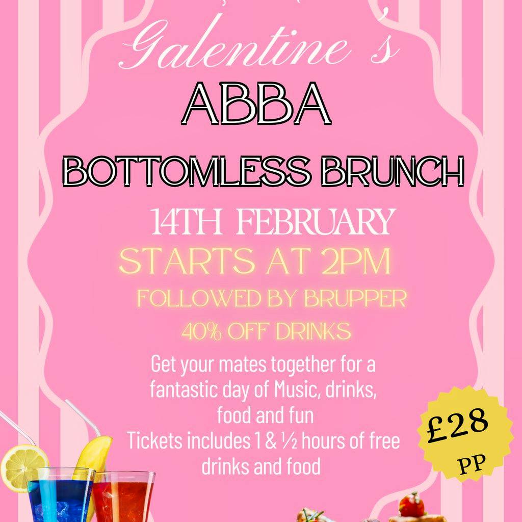 Abba Bottomless Brunch - Galentine's Special at Coventry And North Warwickshire Cricket Club