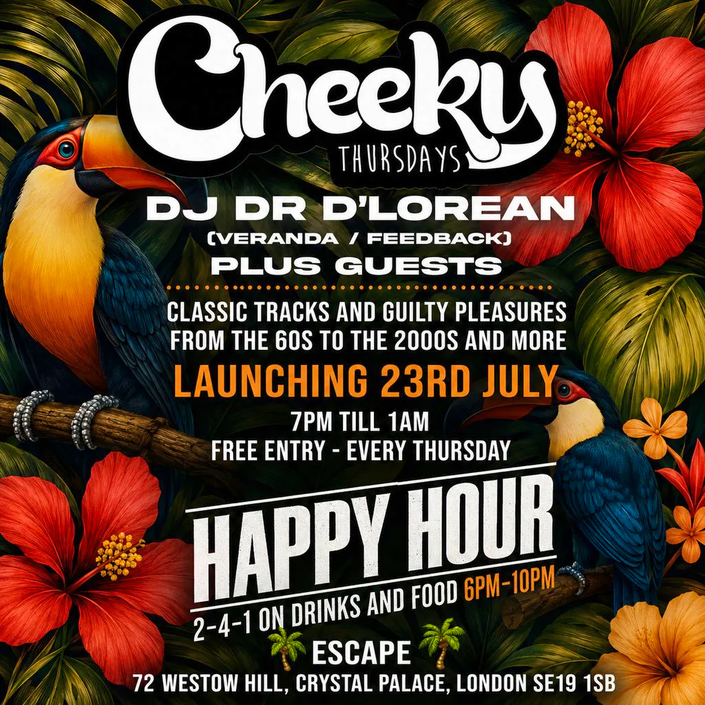 Cheeky Thursdays at Escape Bar
