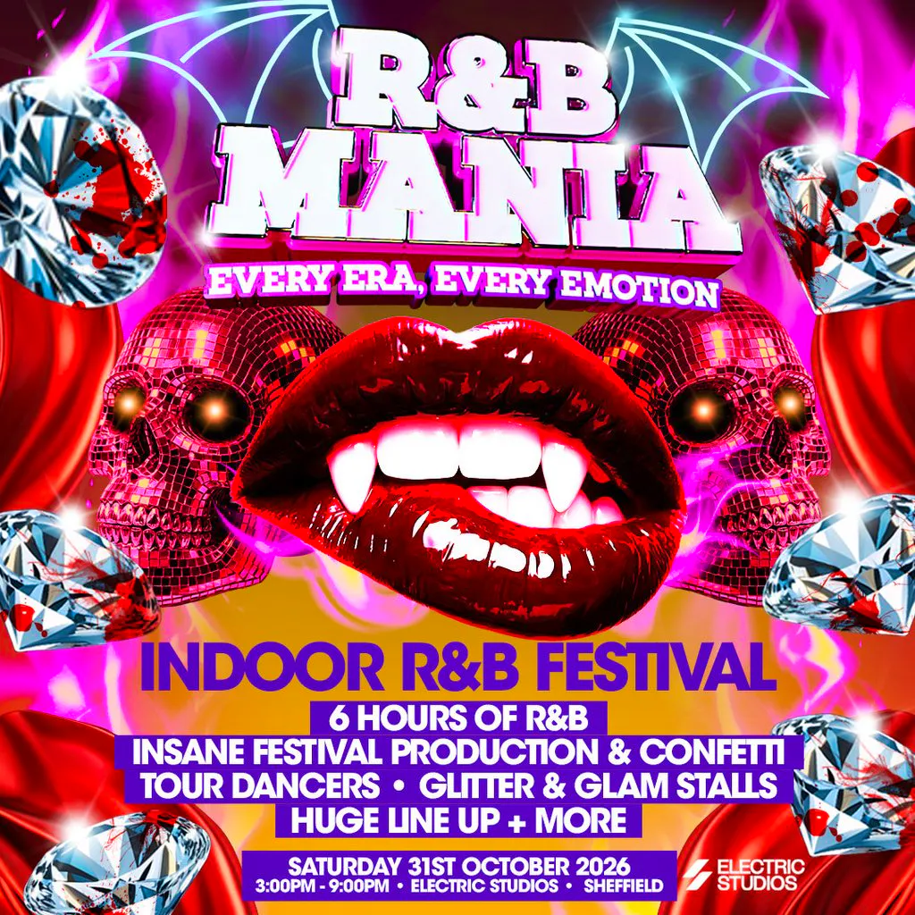 RNB MANIA | Sheffield's Ultimate Halloween R&B Day Party at Electric Studios