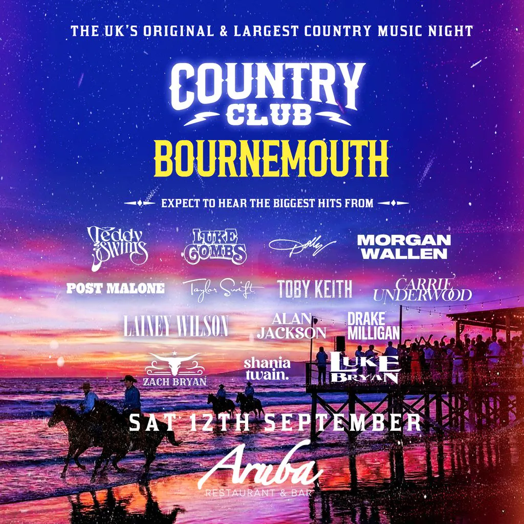 Country Club -  Country Music Terrace Party- Bournemouth at Aruba Bar And Restaurant