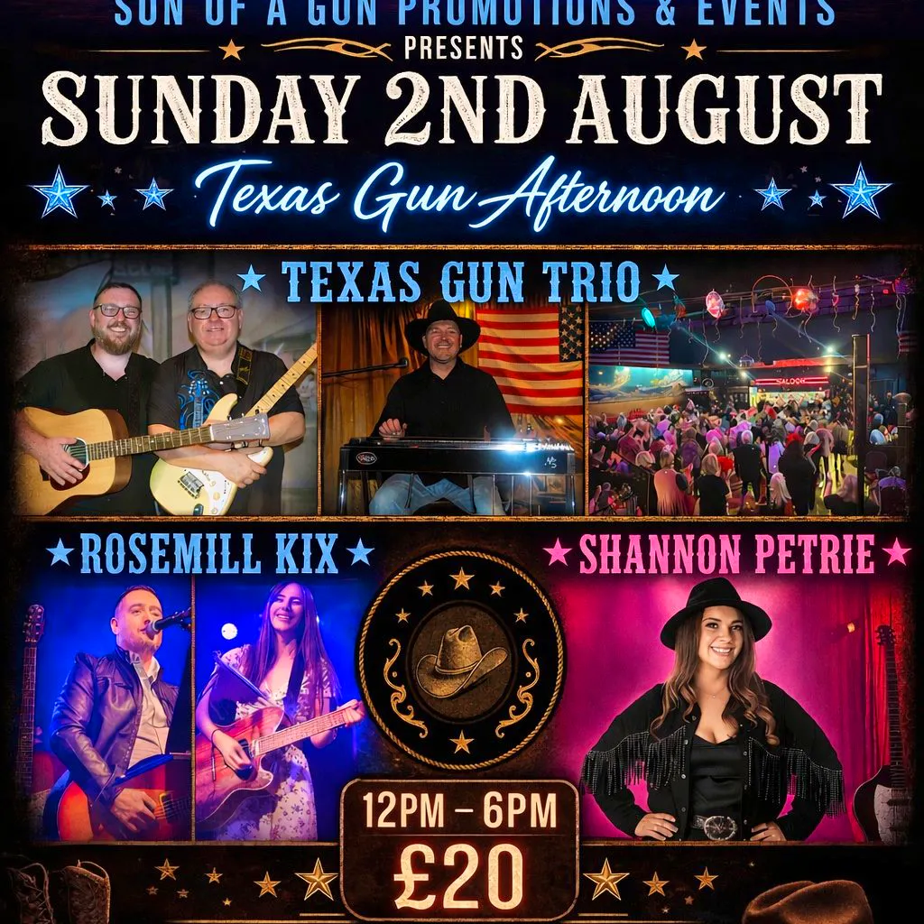 Texas Gun afternoon special at Glasgows Grand Ole Opry