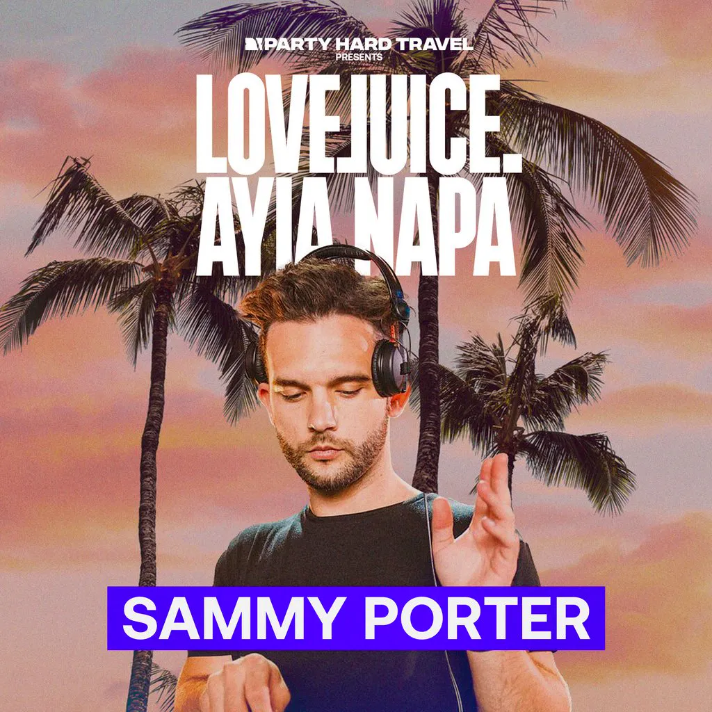 LoveJuice Residency Ayia Napa - Sammy Porter at Aqua Club Ayia Napa
