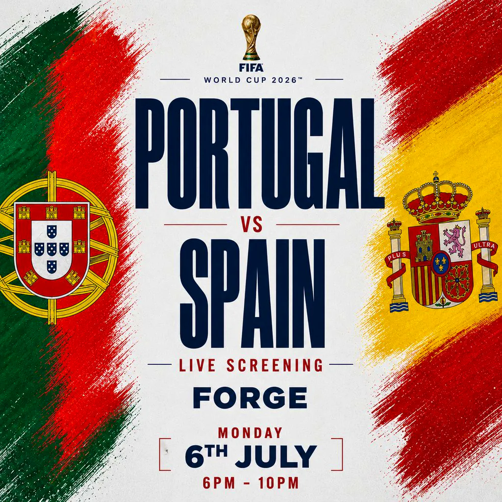 Portugal V Spain - World Cup 2026 at Forge Bar