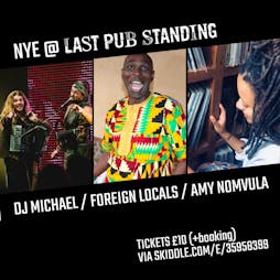 NYE @ Last Pub Standing Tickets | Last Pub Standing Norwich  | Fri 31st December 2021 Lineup
