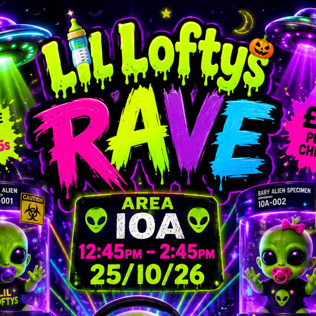 Lil'Loftys Rave HALLOWEEN at The Loft Cleckheaton 