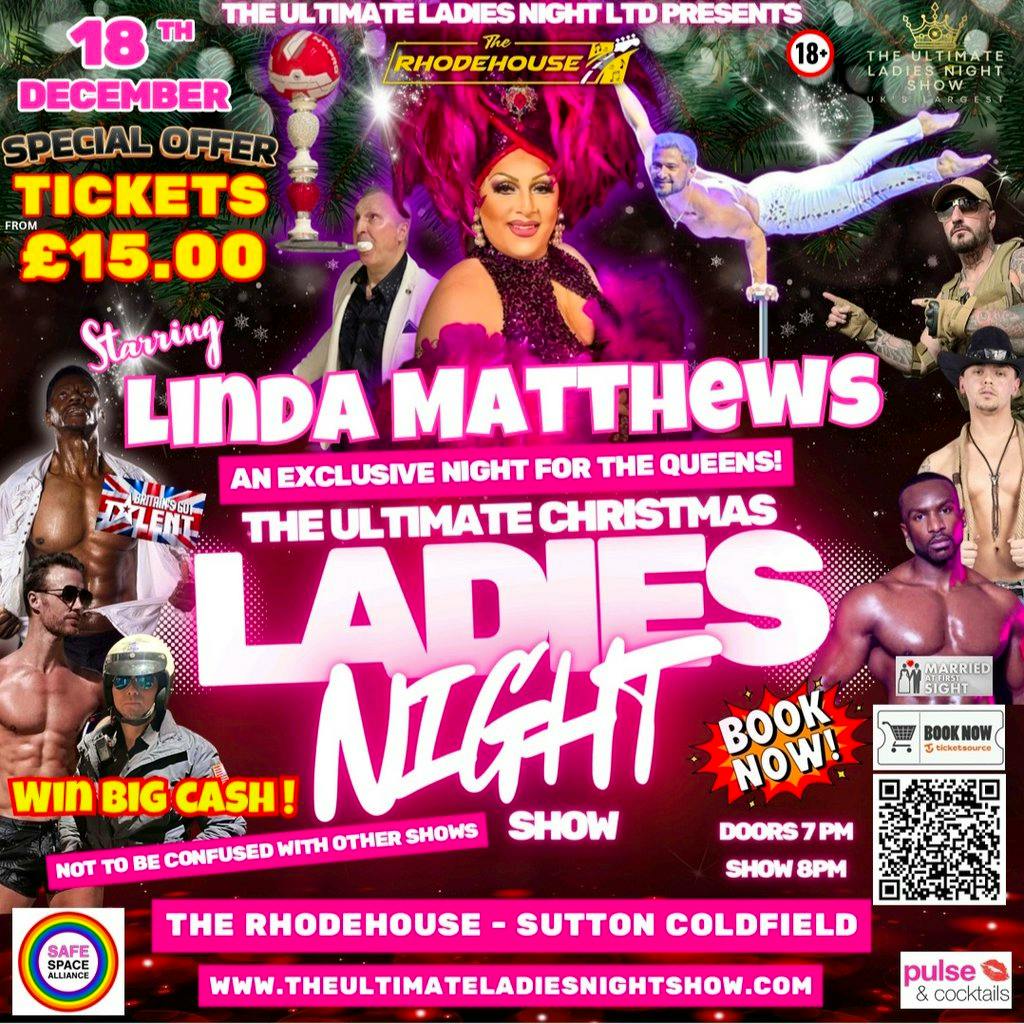 The Ultimate Ladies Night Show Presents Unchained at The Rhodehouse