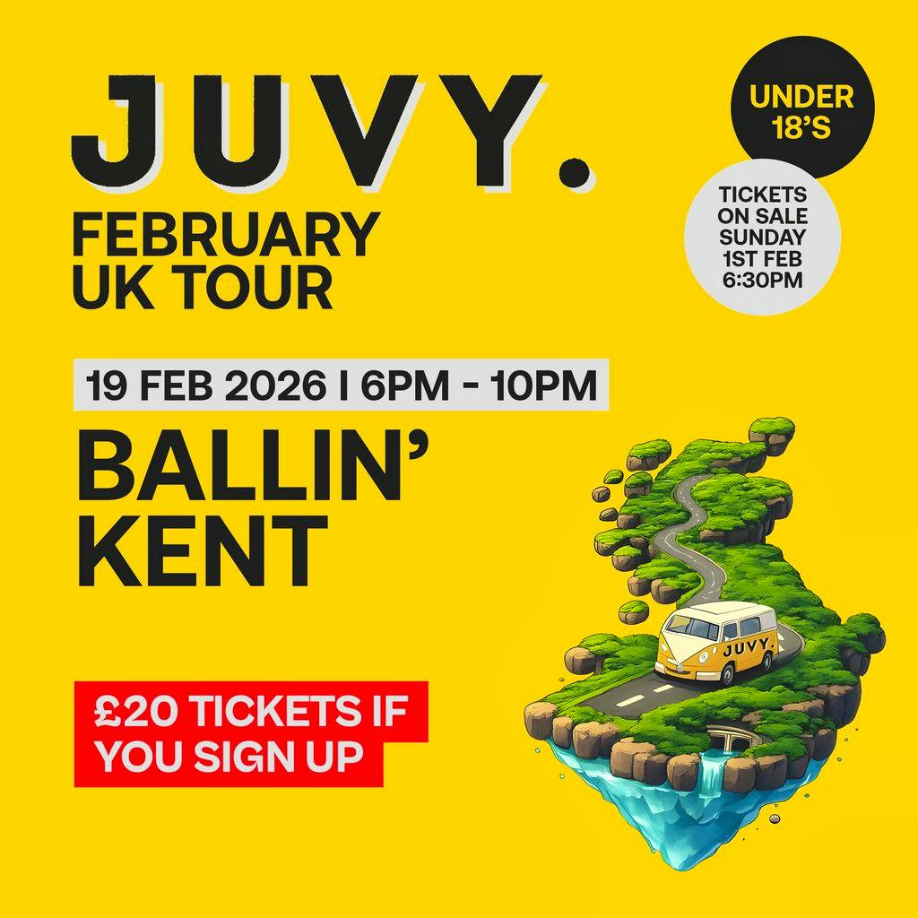 JUVY Under 18s - Feb Tour - Thursday 19th Feb - KENT at BALLIN' Maidstone