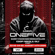 CØNTAMINATED Presents: ONEFIVE at Wav Liverpool