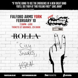 This Feeling - York Tickets | The Fulford Arms York  | Thu 10th February 2022 Lineup