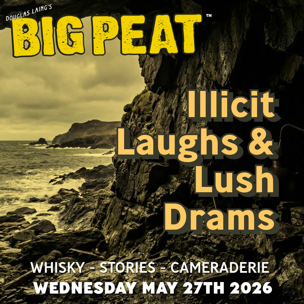Big Peat's Illicit Laughs & Lush drams at Islay Gaelic Centre