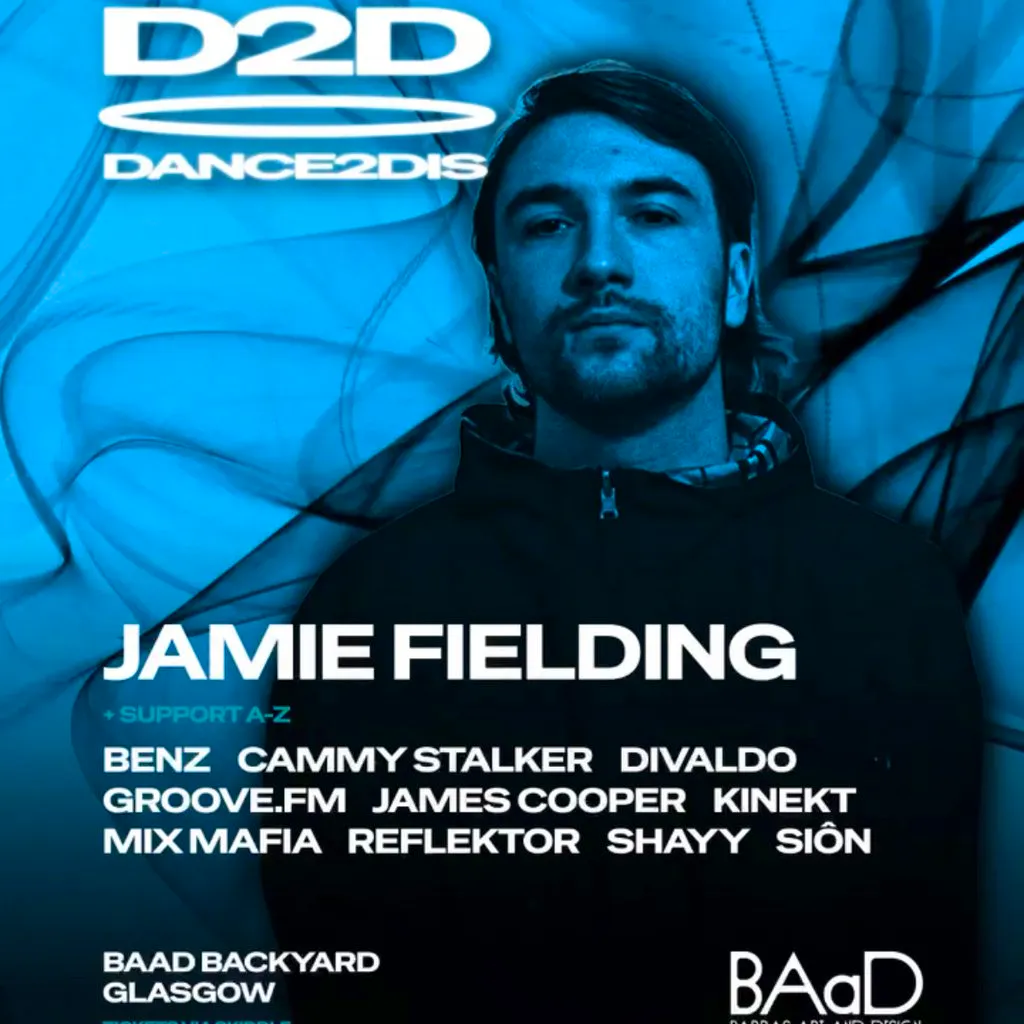 Dance2dis Presents : Jamie Fielding at Barras Art And Design (BAaD)