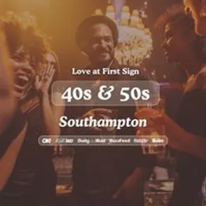 40s & 50s Singles Night @ Turtle Bay Soton| Love at First Sign