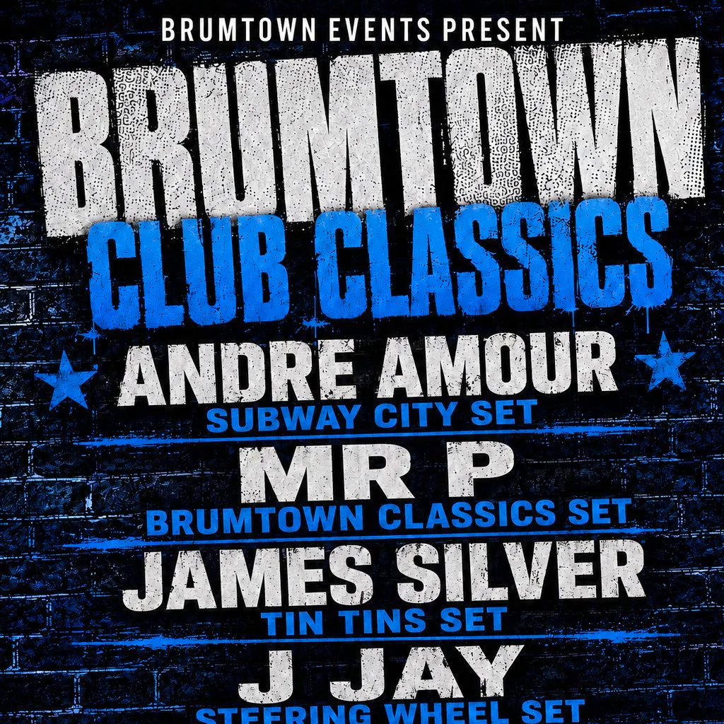 Brumtown club classics over 30s at Big Bulls Head
