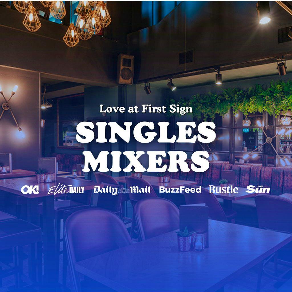 50+ Single's Mixer Event with Love at First Sign at All Bar One