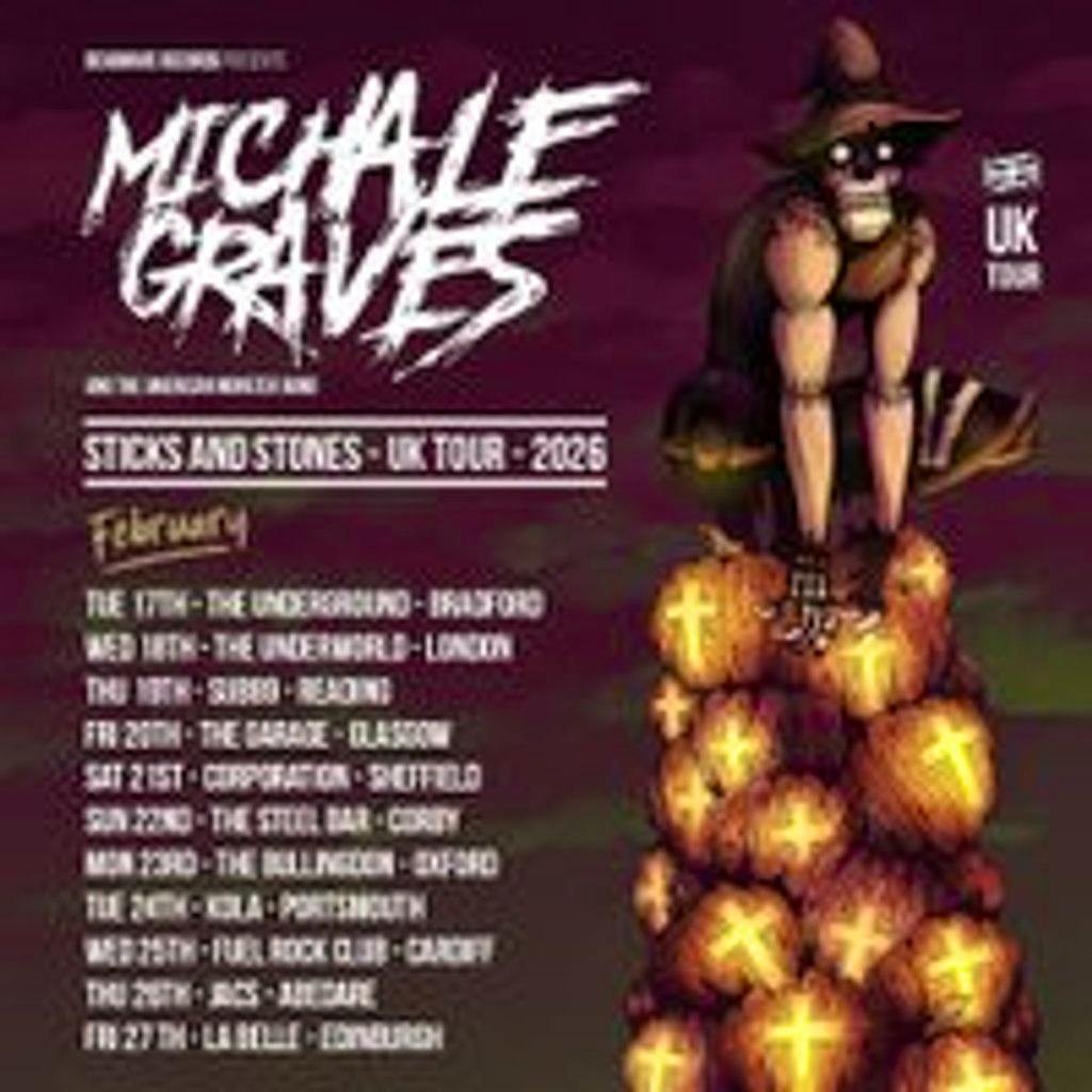 Michale Graves UK Tour at Fuel Rock Club Cardiff 