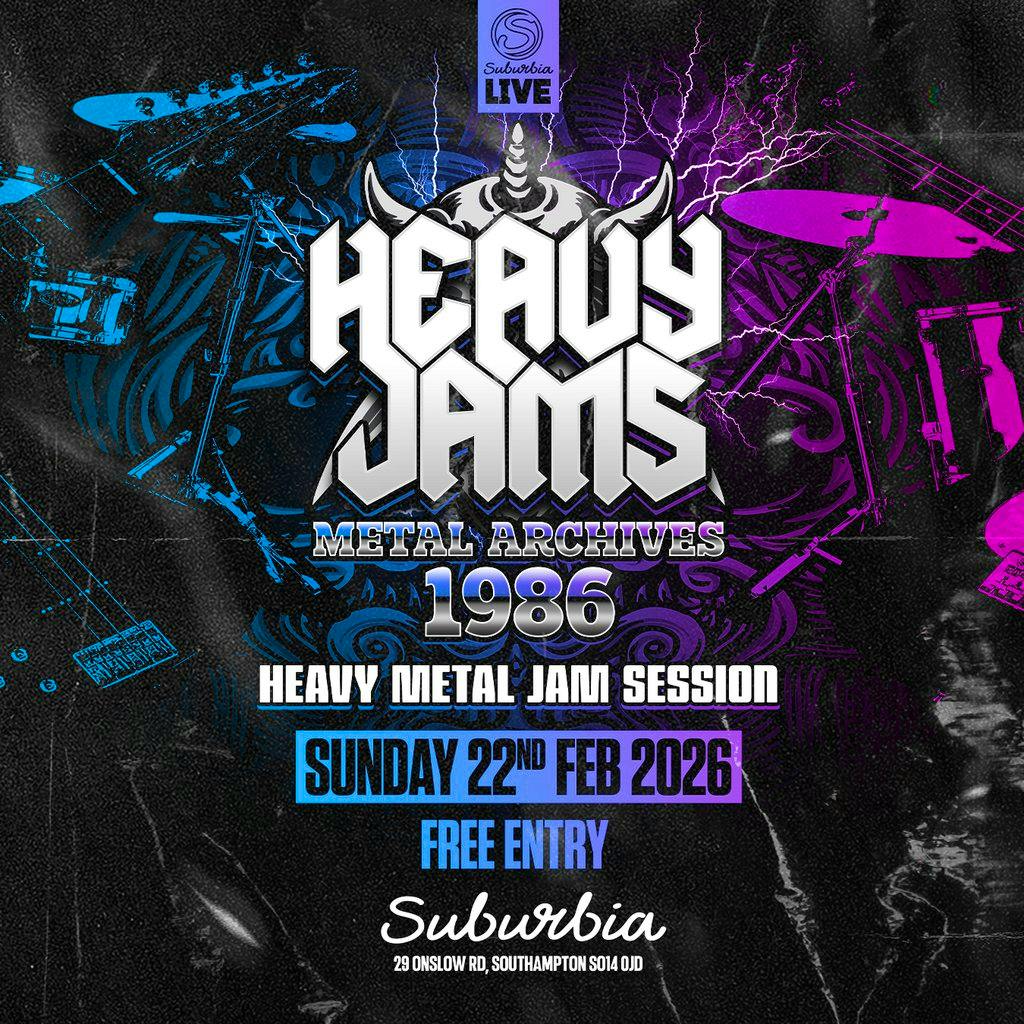 Heavy Jams - METAL ARCHIVES 1986 at Suburbia Southampton