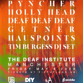 DIY presents | Fifth Floor Fest | The Deaf Institute 08.05.26