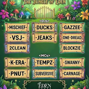 All About The Rave: THE JUNGLE OF EDEN