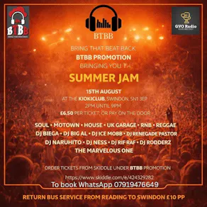 BTBB Promotion Bringing you the summer jam
