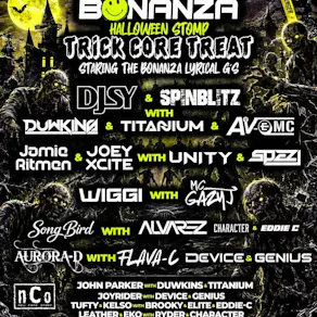 Bonanza Blackpool Halloween stomp trick core Treat