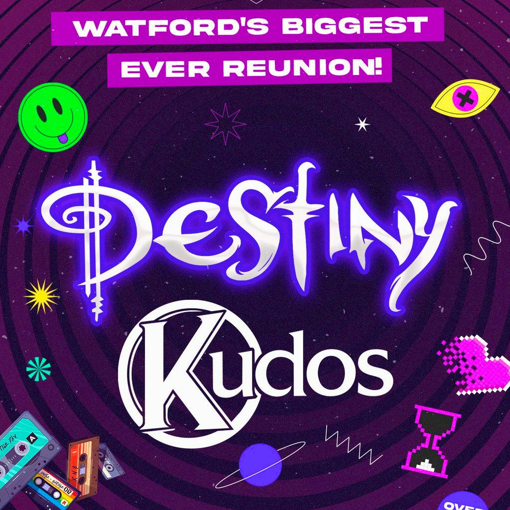 Kudos and Destiny Day Party Reunion for over 30's at Zoo Nightclub
