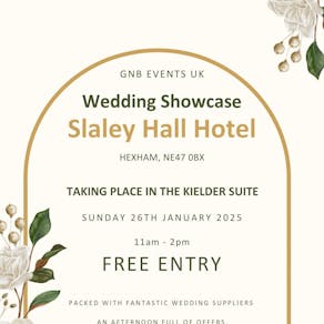 GNB Wedding Showcase Slaley Hall