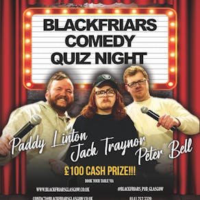 Blackfriars Comedy Quiz Night!