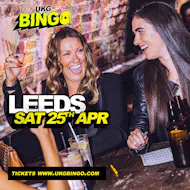 UKG BINGO Sat 25th April Leeds at The Warehouse