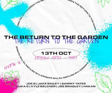 HYPA - The Return To The Garden : NOTTINGHAM SECRET GARDEN