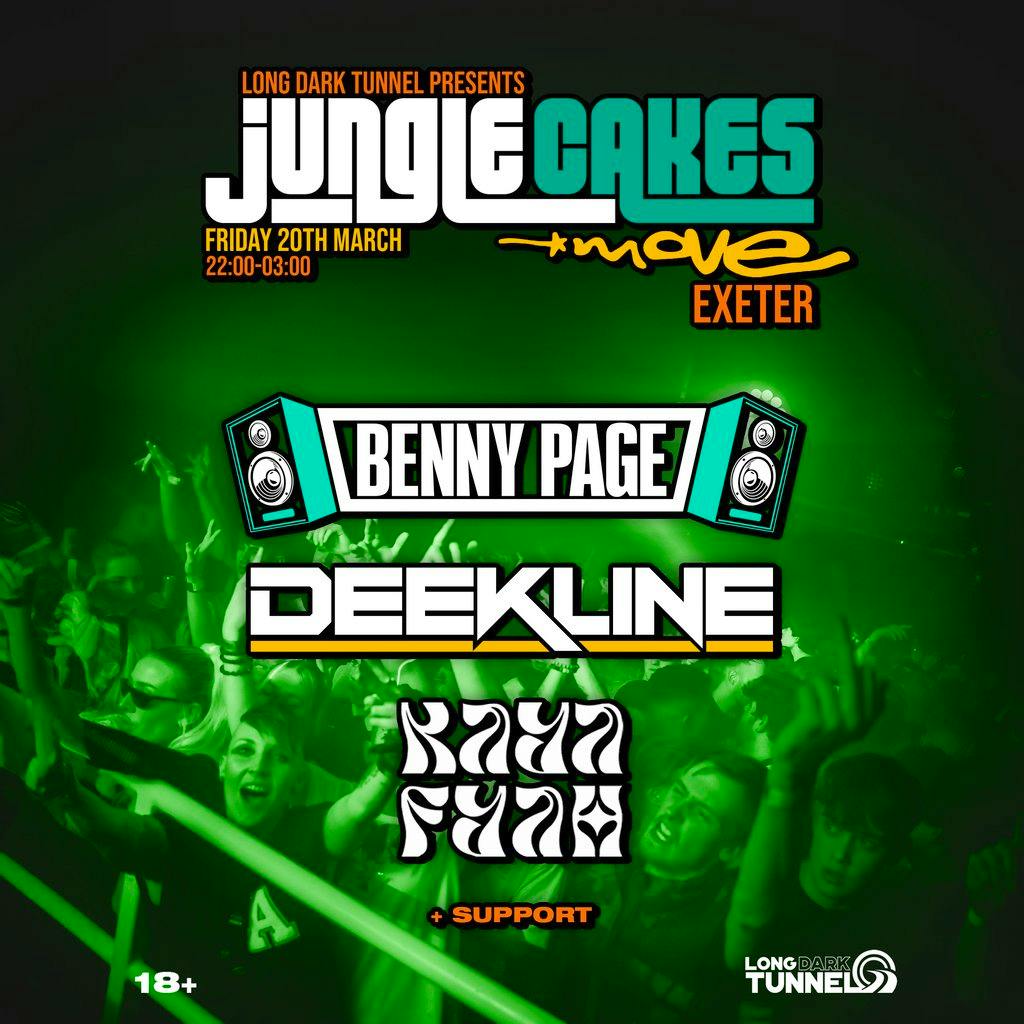 Benny Page, Deekline, Kaya Fyah | Move Exeter 20.03.26 at Move Exeter
