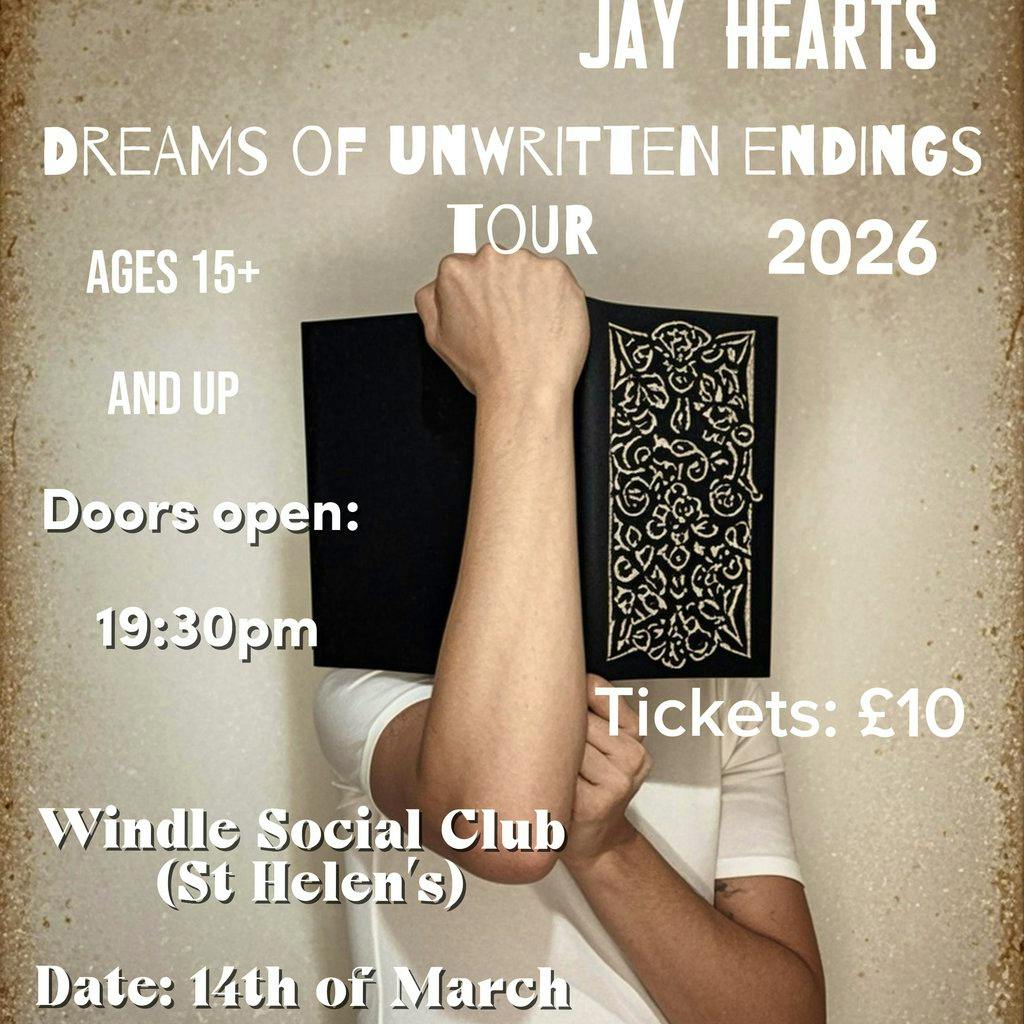 JAY HEARTS  The Dreams of Unwritten Endings Tour at Windle Social Club