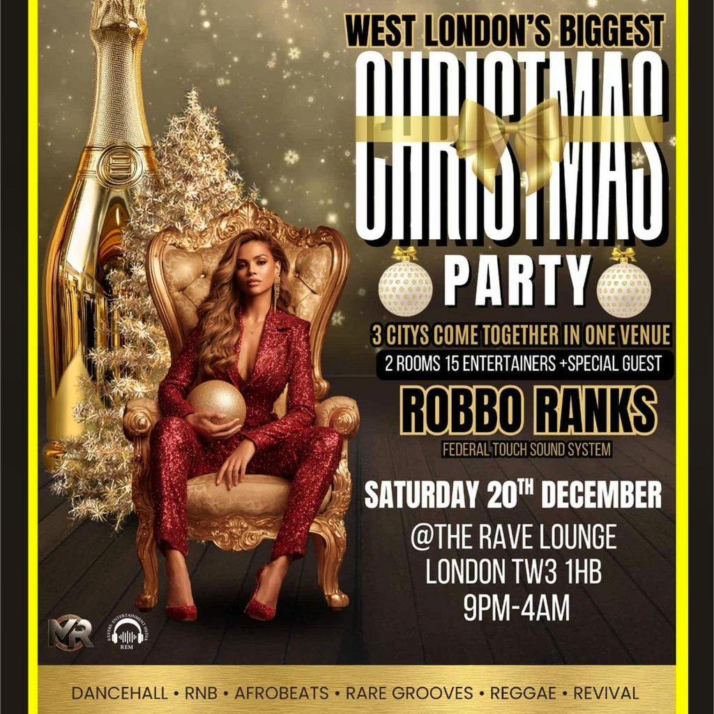 The Raving Connoisseurs CHRISTMAS DANCE at Rave Lounge Hounslow