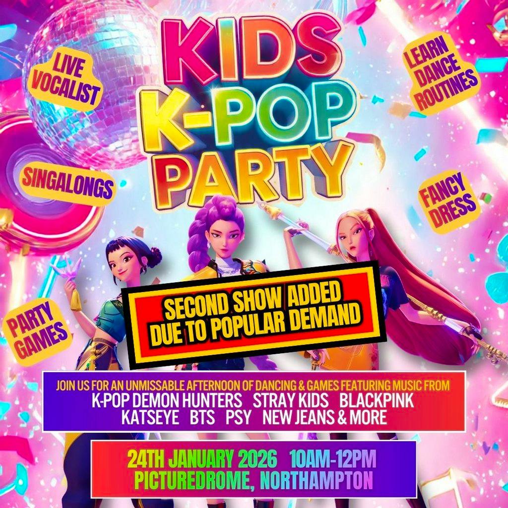 Kids K-Pop Party - Northampton MORNING SESSION at Picturedrome Northampton