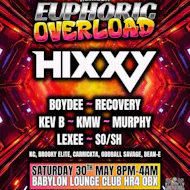 Hardcore Horizon Presents EUPHORIC OVERLOAD at Babylon Lounge Club