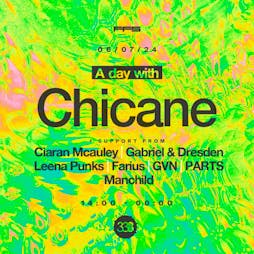 A day with Chicane Tickets | Studio 338 Greenwich  | Sat 6th July 2024 Lineup