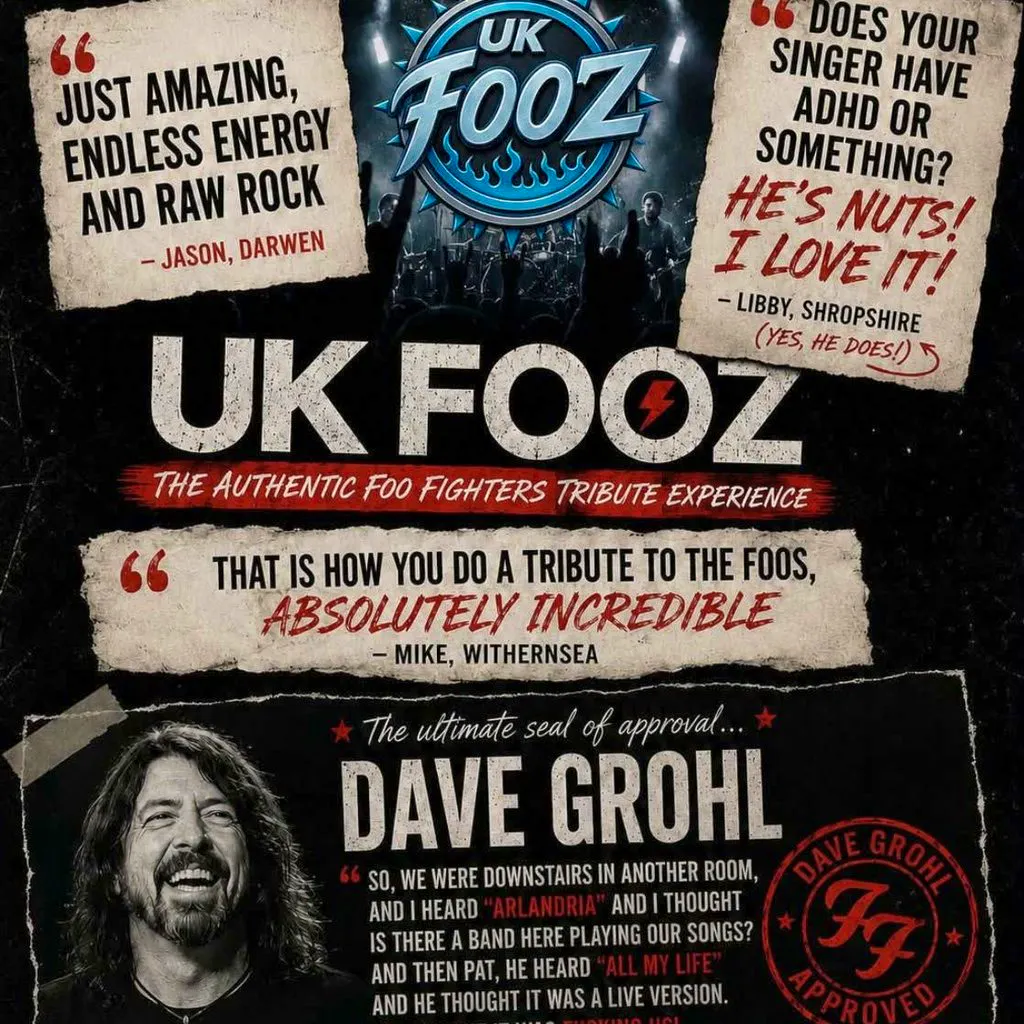 Uk Fooz at The Wellington Music Venue
