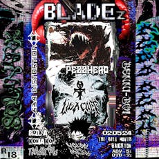 SOLANARK X LUzA CULT Present: BLADEz at The Bees Mouth