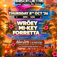 Maison D'etre Malta Anjunadeep 8th Oct Pre Party #2 at Nine Lives Beach Bar And Restaurant